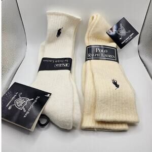 2 Pairs NWT Men's The Polo Golf Sock by Ralph Lauren